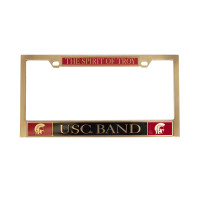 USC Trojans Brass Band License Plate Frame